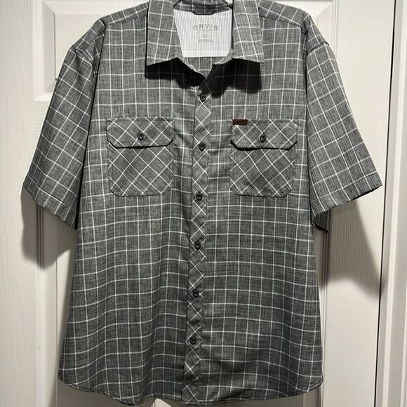 Orvis Mens short sleeved Classic Collection Shirt size XXL. - Picture 2 of 8
